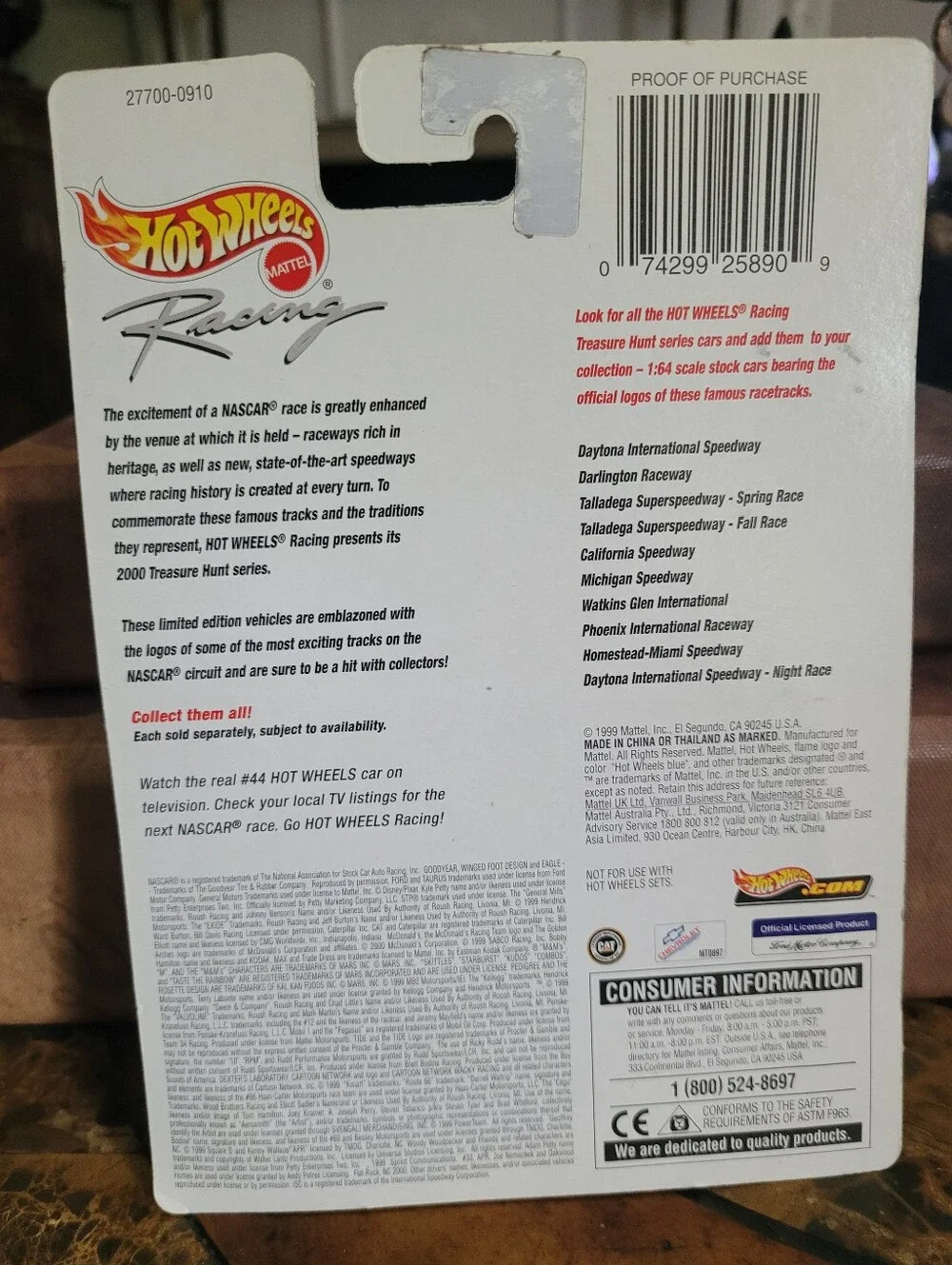 Hot Wheels Racing Treasure Hunt Series Die-Cast Race Car
